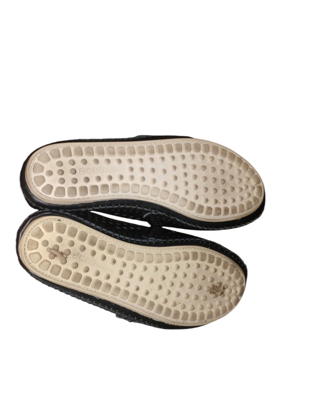 BCBGeneration Black Perforated Slip-On Loafers SZ 7.5 - Picture 7 of 9